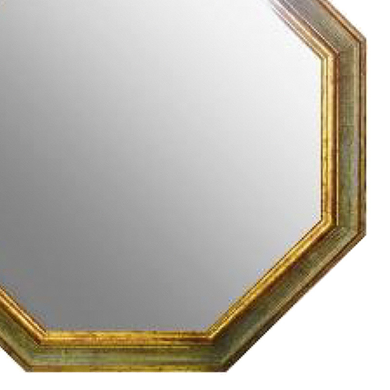 楽天市場】【スーパーセール価格】 鏡 壁掛け アンティーク 八角ミラー