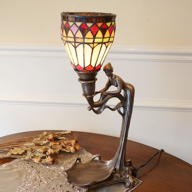 楽天市場】【スーパーセール期間限定価格】 ステンドグラスランプ