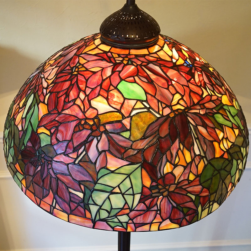 楽天市場】ヴィンテージ ステンドグラス フロアーランプ ティファニー