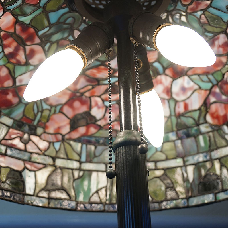 楽天市場】ヴィンテージ ステンドグラス フロアーランプ ティファニー