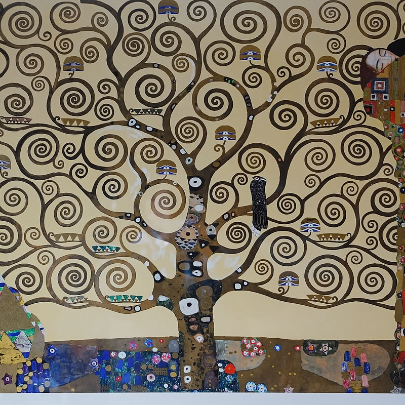 楽天市場】【スーパーセール価格】 絵画 インテリア クリムト 生命の樹