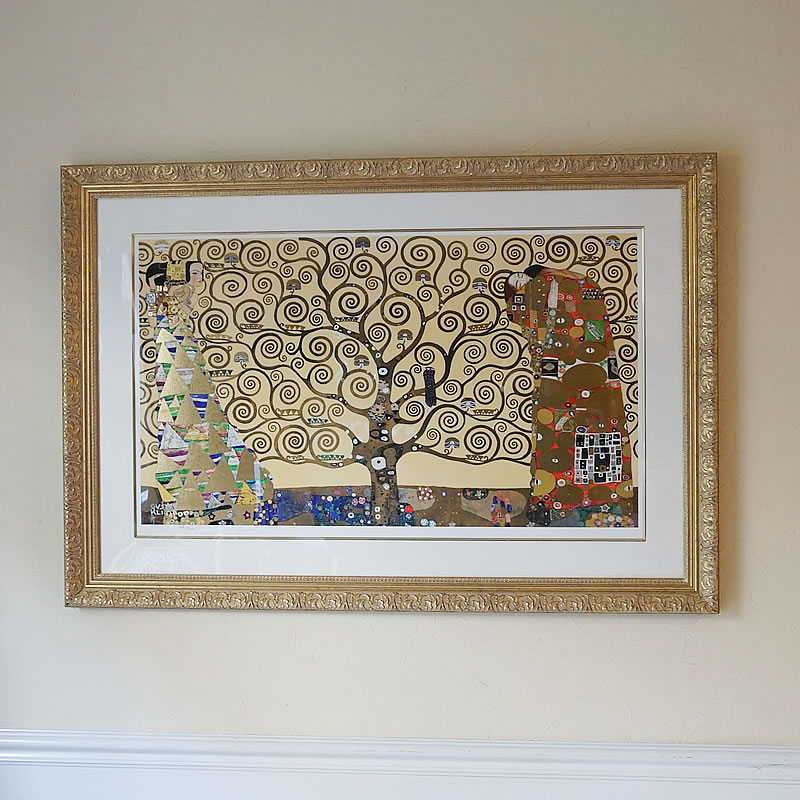 楽天市場】【スーパーセール価格】 絵画 インテリア クリムト 生命の樹