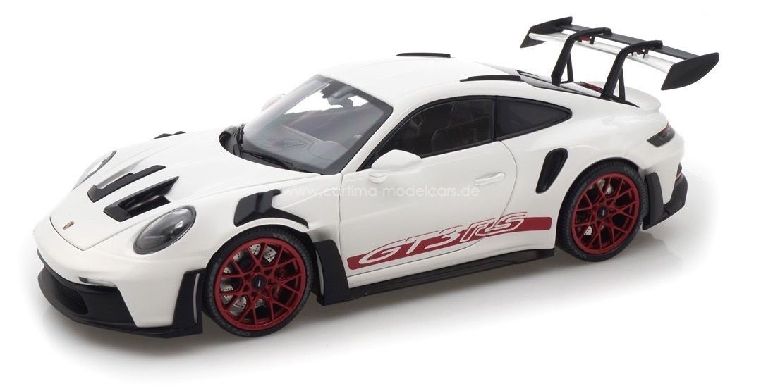 楽天市場】欧州限定 1/18 ポルシェ911 GT3 RS (ホワイト) レッドリム