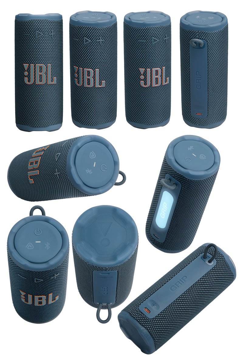 新品未開封品】JBL グリップ ポータブルスピーカー ブルー ポータブル
