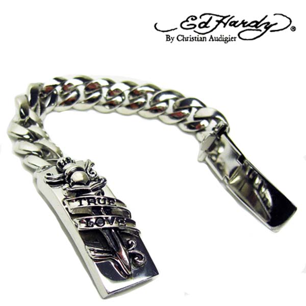 楽天市場】エドハーディー ED HARDY ブレスレット 剣 TRUE LOVE DAGGER