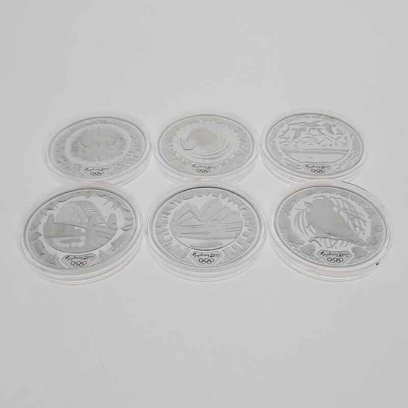 楽天市場】【中古】シドニーオリンピック 2000 コインコレクション 6種