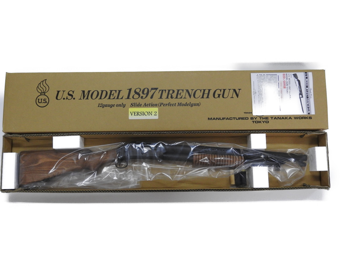 楽天市場】タナカ M1897 トレンチガン モデルガン Ver2 ショットガン