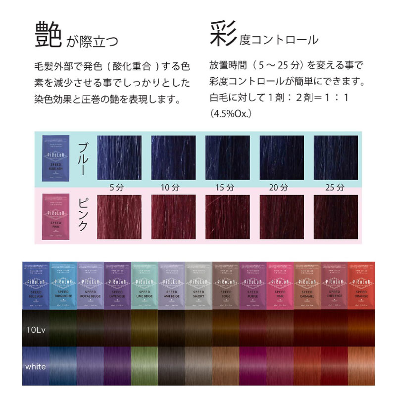 楽天市場】ムコタ ピカラスピードプラス ラベンダーアッシュ 40ml ヘア