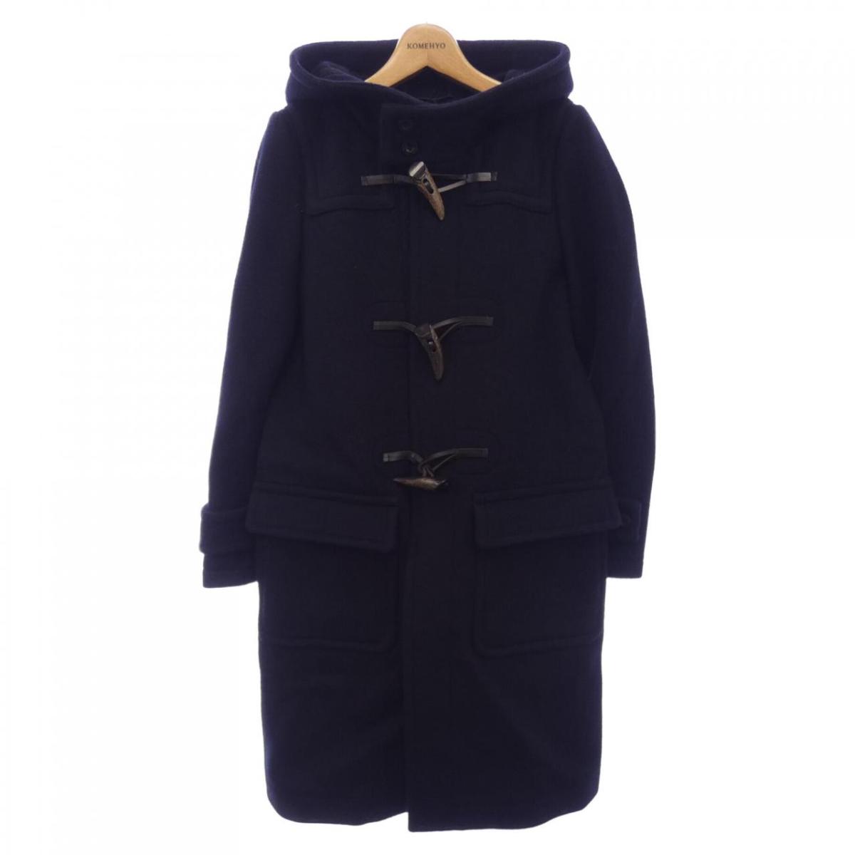 楽天市場】hyke ダッフルコート ネイビーの通販