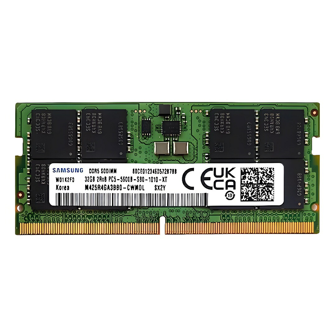 楽天市場】SAMSUNG サムスン純正 32GB (1x32GB) DDR5 5600MHz PC5