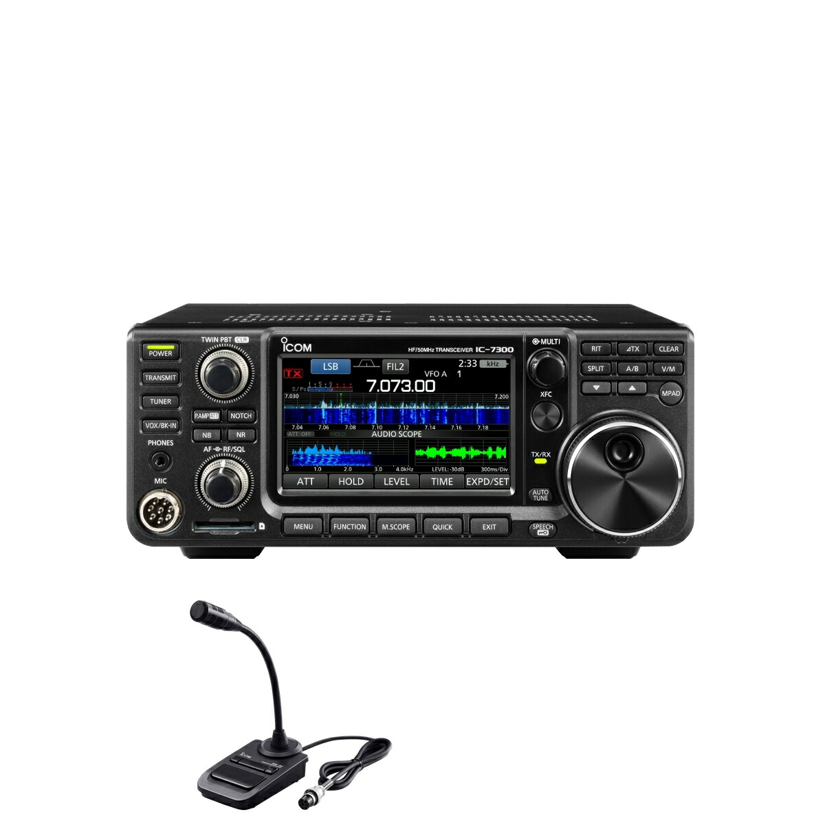 楽天市場】アイコム IC-7300M HF/50MHzオールモードアマチュア無線機