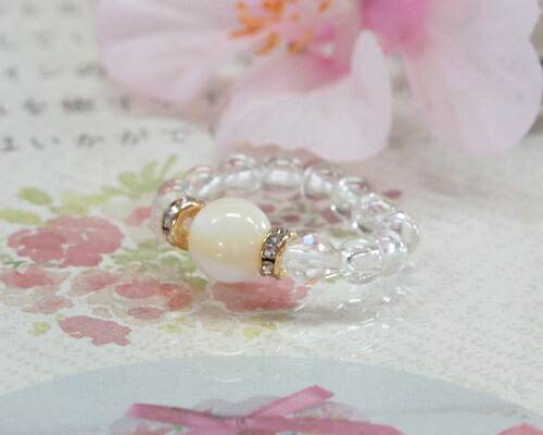 楽天市場】マザーオブパール リングの通販