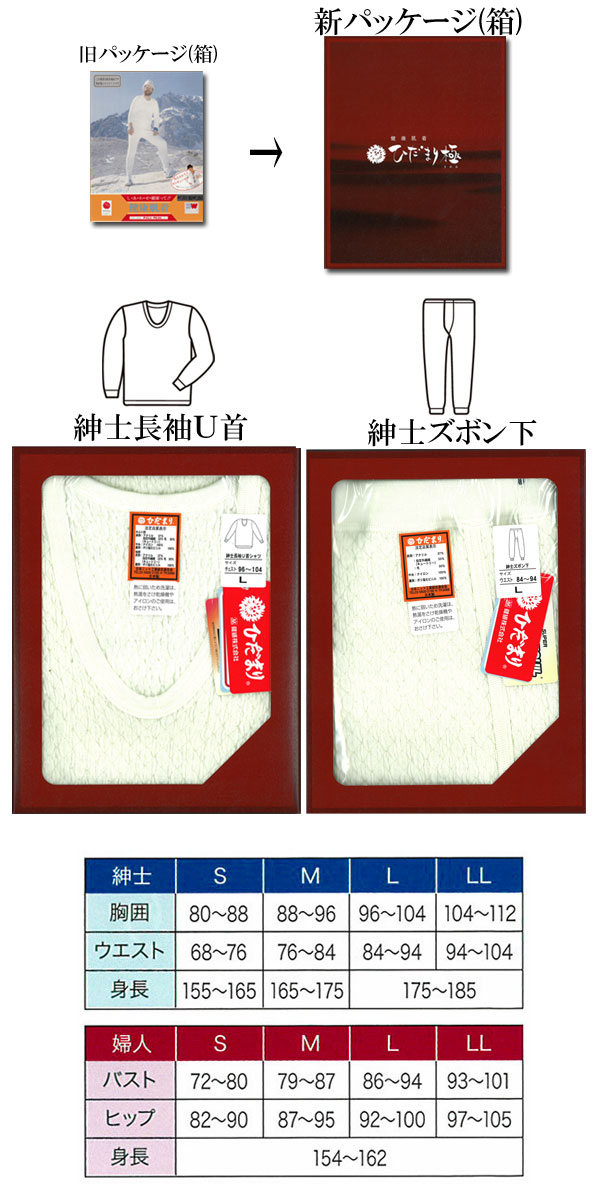 楽天市場】【送料無料】ひだまり本舗 ひだまり 極 紳士 ズボン下 単品