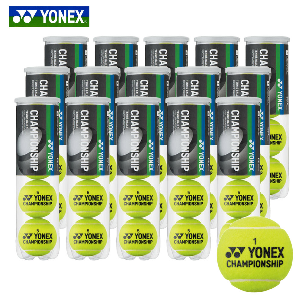 楽天市場】ヨネックス YONEX テニスボール チャンピオンシップ (1箱60
