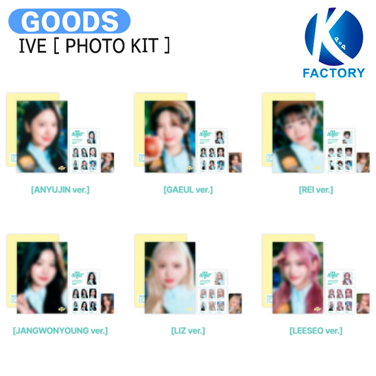 楽天市場】IVE [ PHOTO KIT ] 2025 THE 3RD FAN CONCERT IVE SCOUT MD