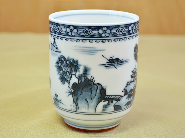 楽天市場】腰丸 山水湯呑 180cc 湯呑み 湯飲み 湯のみ 来客用