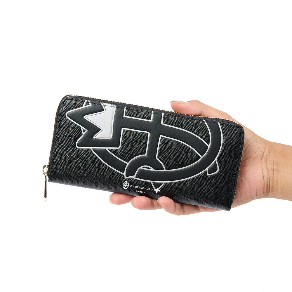楽天市場】カステルバジャック 財布 長財布 ラウンドファスナー メンズ
