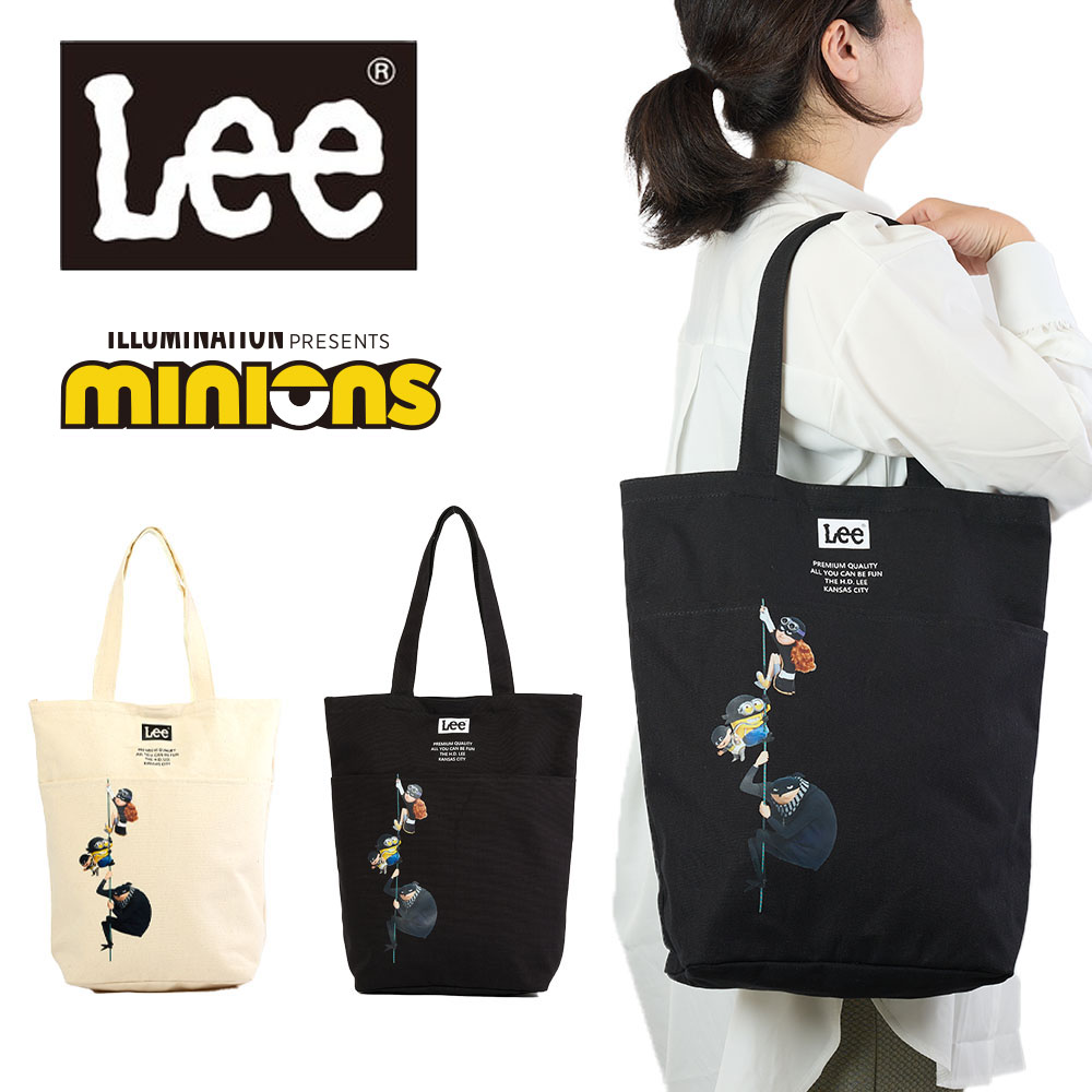 楽天市場】Lee リー トートバッグ ミニオン minion コラボ バッグ
