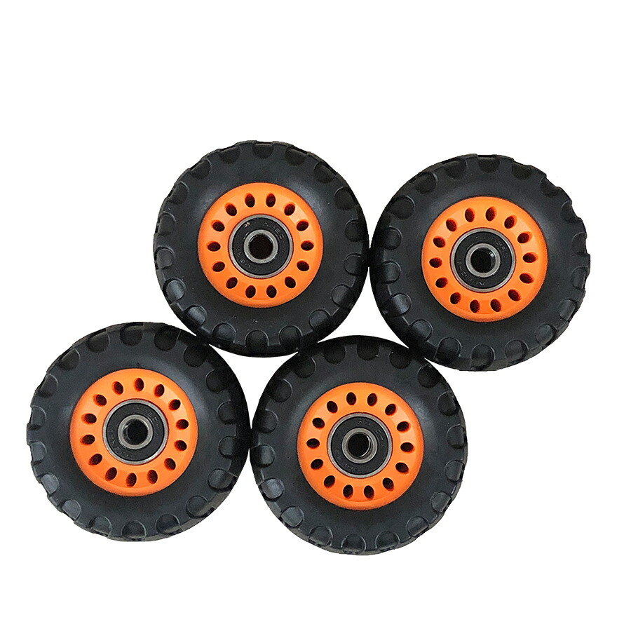 楽天市場】スケートボードオフロードウィールセット T字型レンチ付