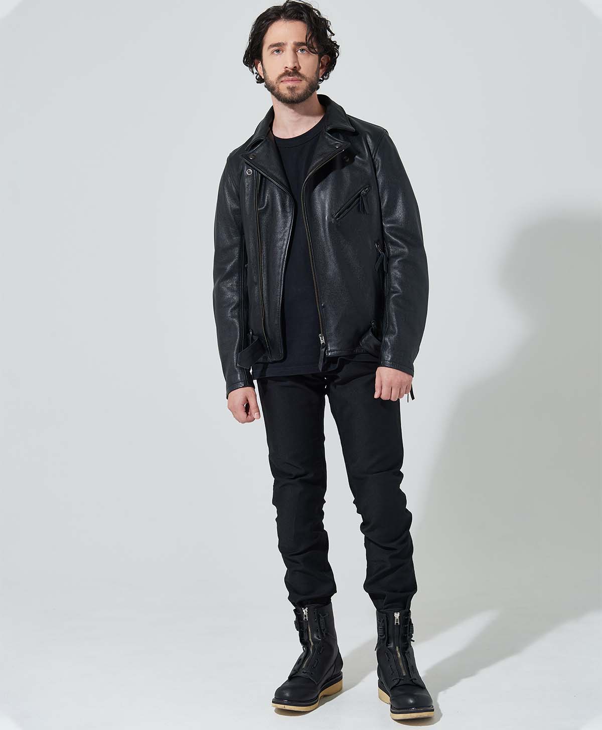 KADOYA TOURAS ⁄ ブラック カドヤ公式 KADOYA K'S LEATHER ブラック