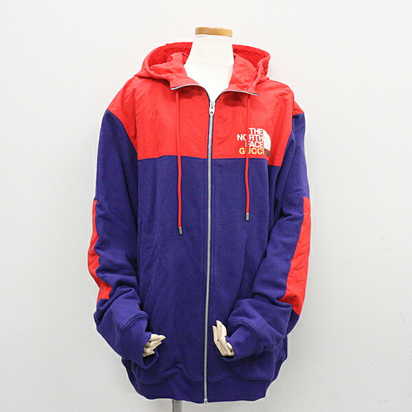 楽天市場】グッチ THE NORTH FACE x GUCCI ジップジャケット XLサイズ