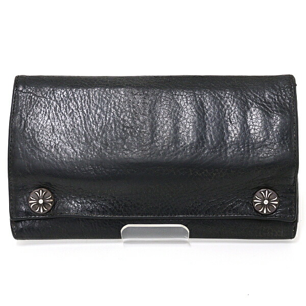 楽天市場】 クロムハーツ グリーシー クロスボタンレザー ロング