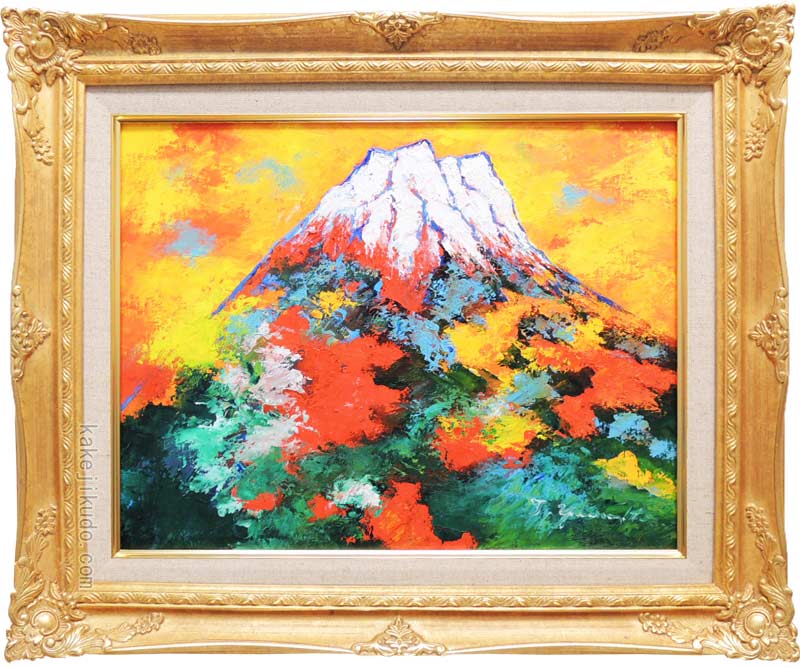 22000円➡20000円➡9500円に値下げしました 額入り油絵 22000円➡20000