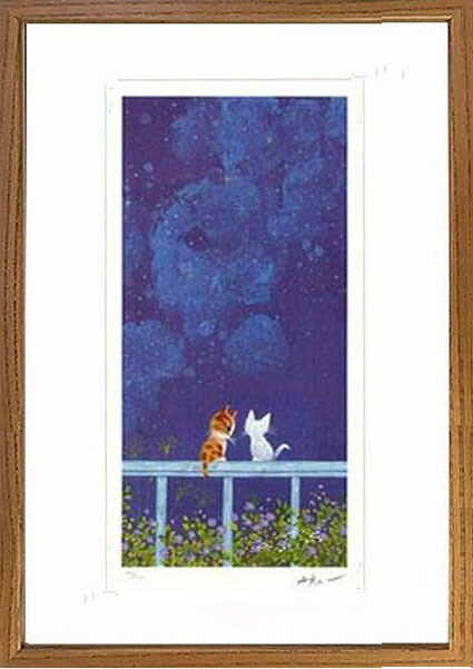 楽天市場】絵画 渡辺あきお 心ときめく 版画 インテリア : 絵画生活