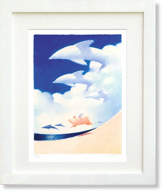 楽天市場】渡辺宏・夏色の天使（絵画・版画） : 絵画生活