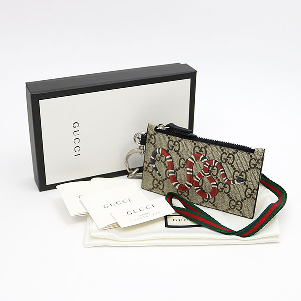 楽天市場】【新品同様】グッチ 【GUCCI】キングスネーク プリント GG