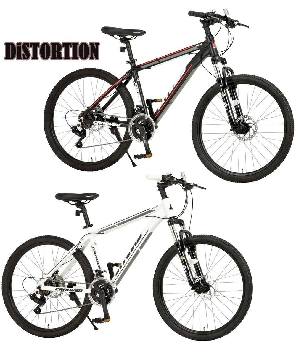 楽天市場】フロントフォークサスペンション搭載26インチマウンテン