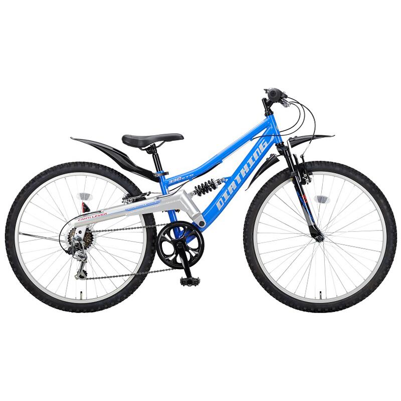 楽天市場】タッチデザイン マウンテンバイクWサスペンション26インチ