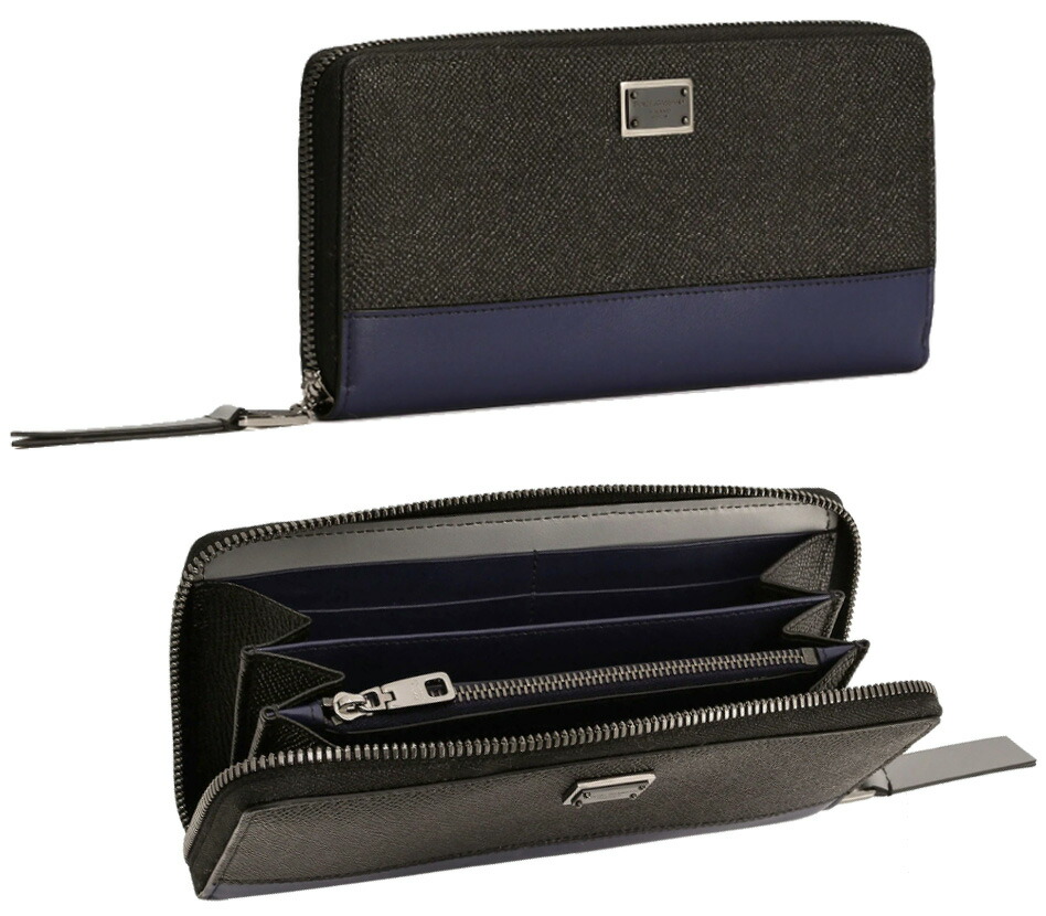 楽天市場】ドルチェ&ガッバーナ 長財布 ラウンドファスナー（メンズ