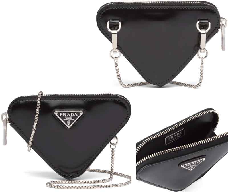 楽天市場】PRADA ポーチ プラダブラック NEROヴィアッジオ チェルボ