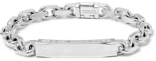 楽天市場】Tiffany&Co. ティファニーIDプレートチェーンブレスレット