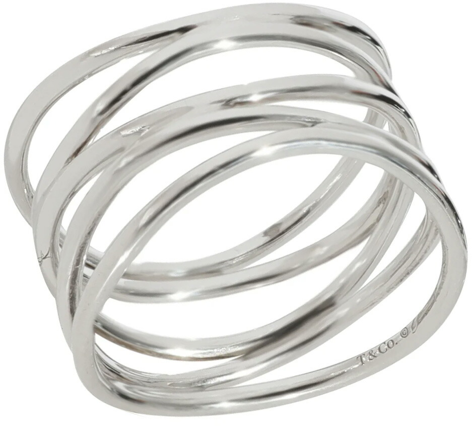 楽天市場】Tiffany&Co. ティファニー 指輪レディース 5連ウェーブ