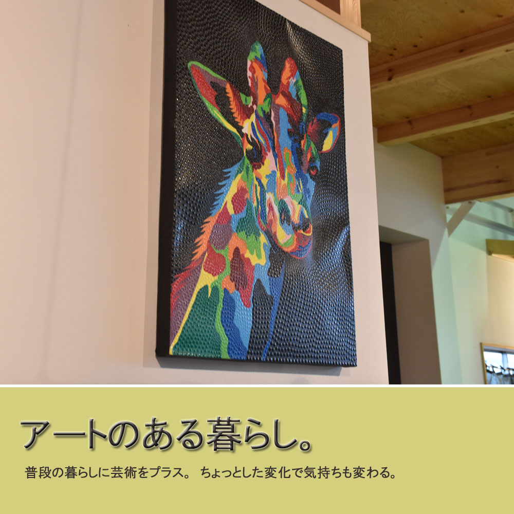 楽天市場】バリ絵画 バリ アートパネル ドットアート アジア アート