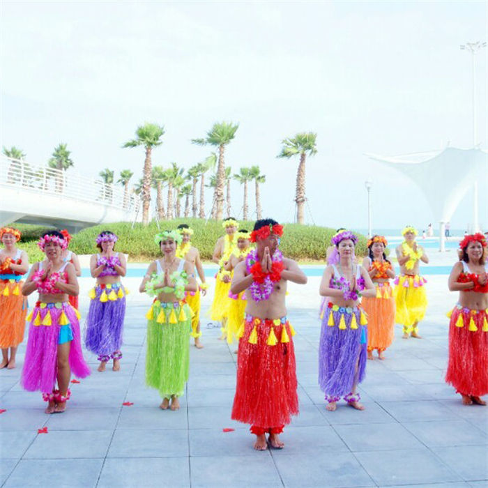 楽天市場】ハワイ フリンジスカート HAU ハウスカート タヒチアン