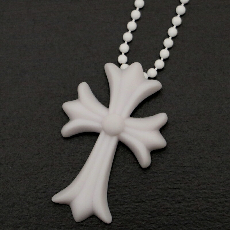 楽天市場】クロムハーツ【CHROMEHEARTS】ラバーCHクロス/ネックレス