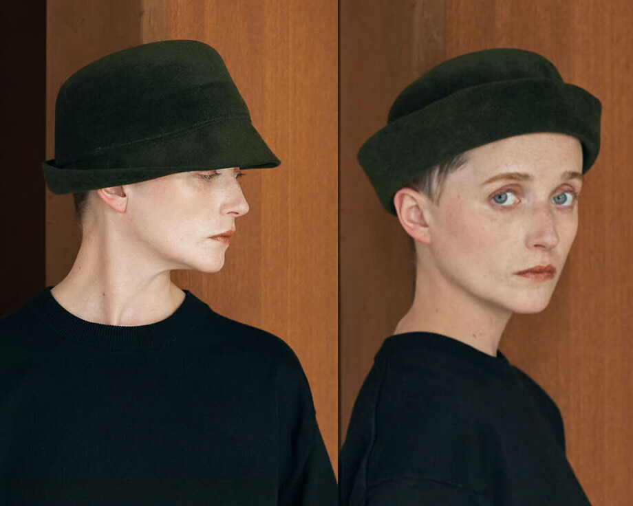 楽天市場】帽子 chisaki(チサキ) ファーフエルトセーラーハット meme