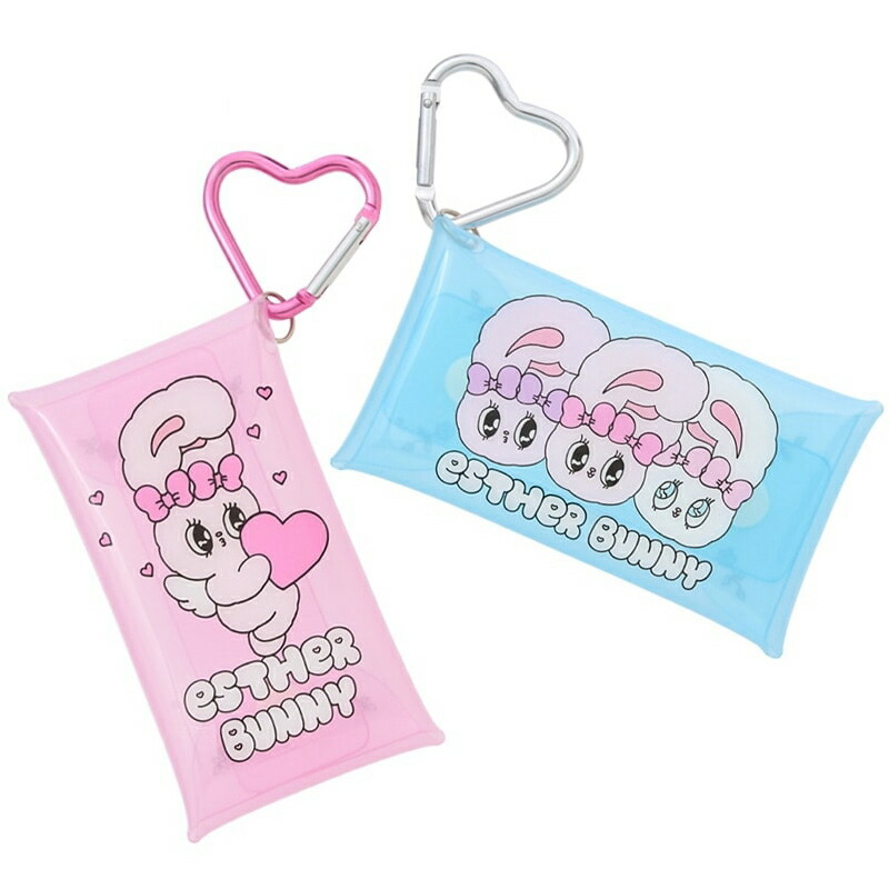 楽天市場】エスターバニー クリアマルチケースS ポーチ 小物が入る