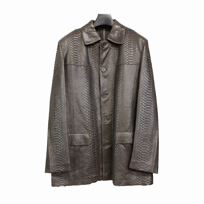 楽天市場】パイソン メンズ ステンカラーコート ステンカラー