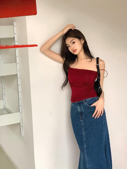 フレームワーク 美品 デニム チューブトップ キャミ フレームワーク 美