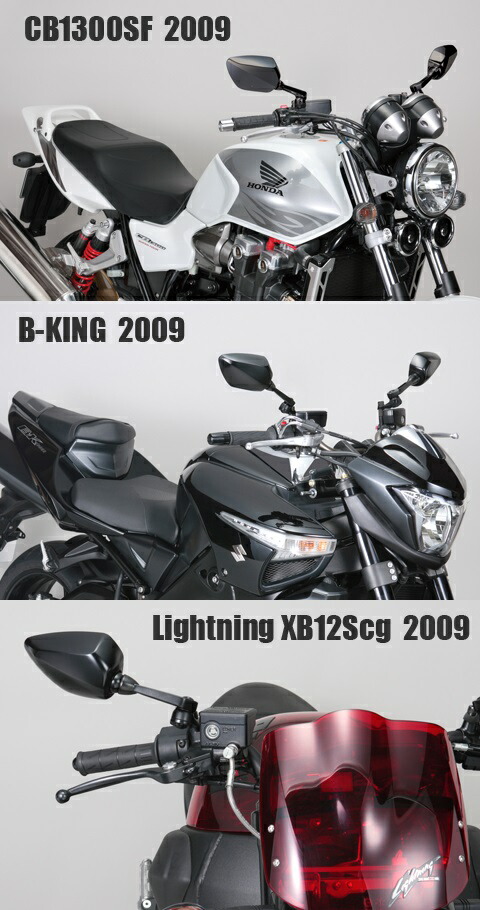 楽天市場】タナックス AOS-104-10BR シャークミラー 10mm ブルー鏡