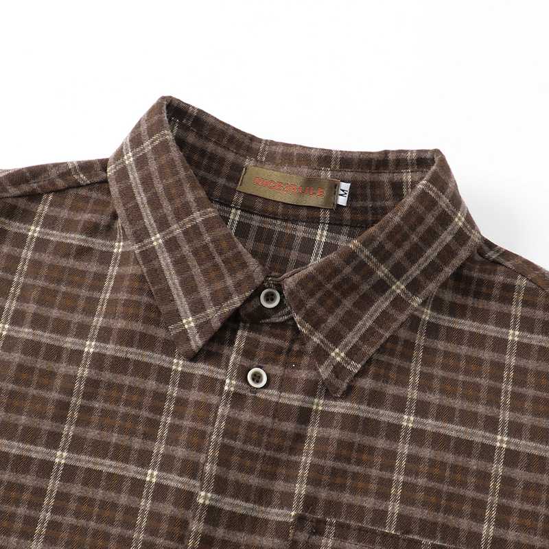 楽天市場】メンズシャツ 長袖シャツ ジャケットシャツ チェック柄