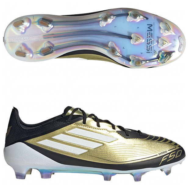楽天市場】F50 MESSI ELITE FG ゴールドメタリック×フットウェア
