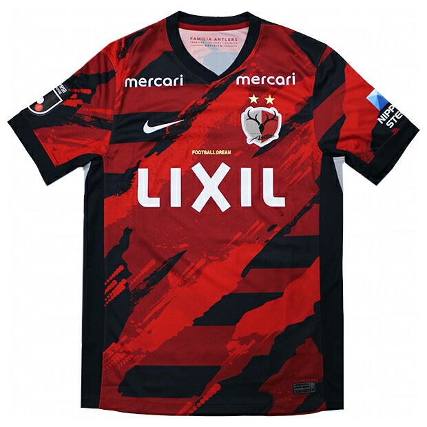 楽天市場】鹿島アントラーズ 2025 ホーム 半袖レプリカユニフォーム