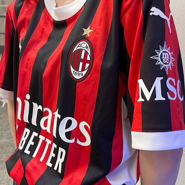 楽天市場】ACミラン 24-25 ホーム 半袖レプリカユニフォーム 【PUMA