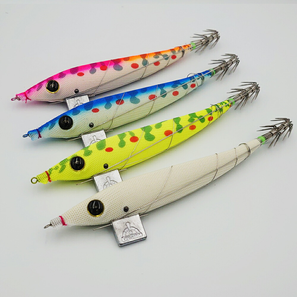 楽天市場】【お試しセット】エサ巻きエギ キーストン（keystone)早福型