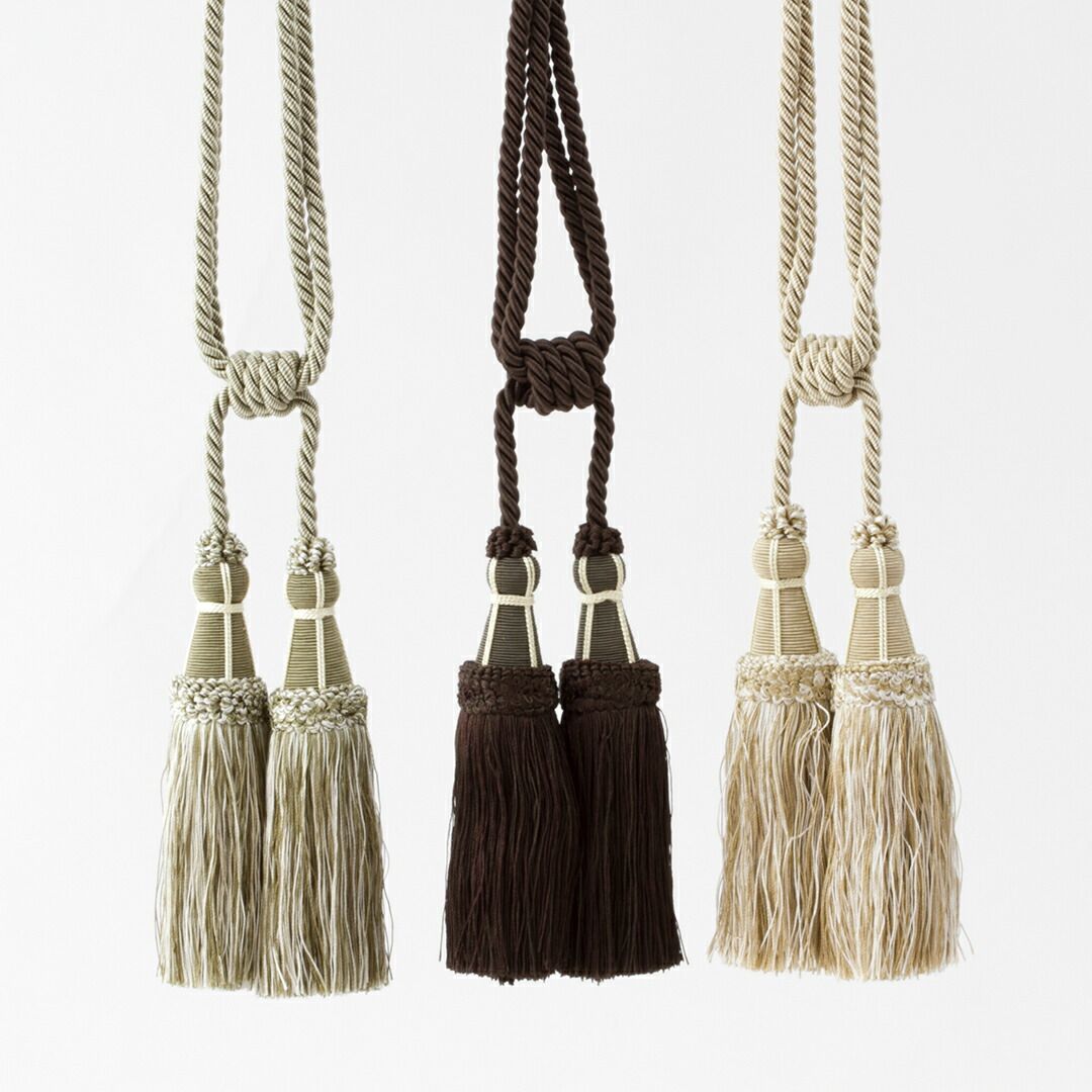 楽天市場】【特別価格】KEYUCA ケユカ Rest 2つふさ付タッセル 1本